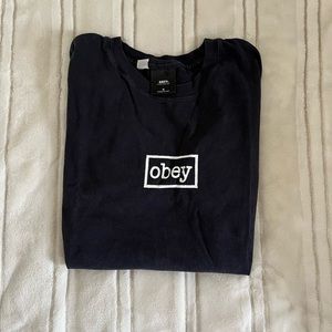 Black obey shirt